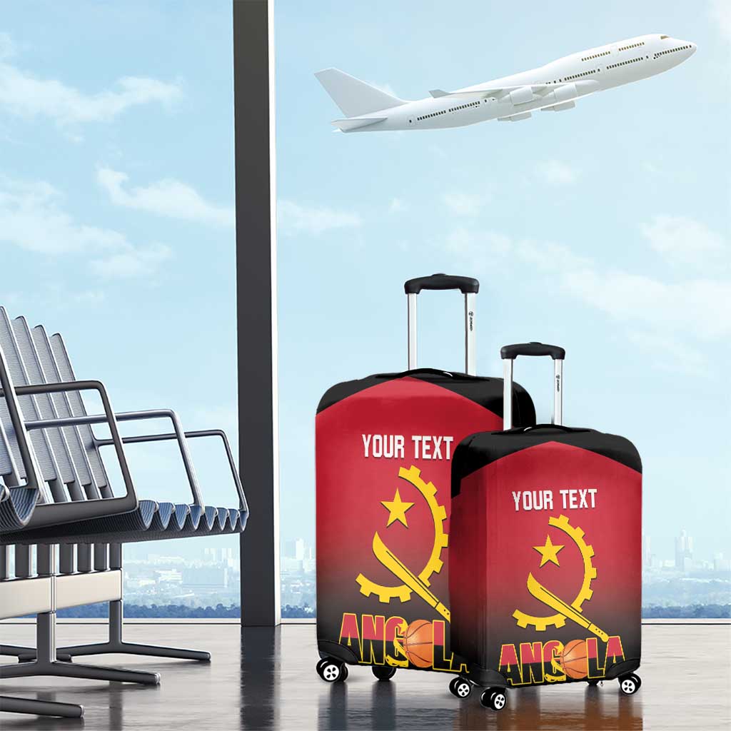 Angola Basketball Custom Luggage Cover Go Champions Angolan LT14