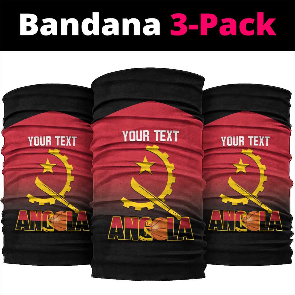 Angola Basketball Custom Neck Gaiter Go Champions Angolan LT14