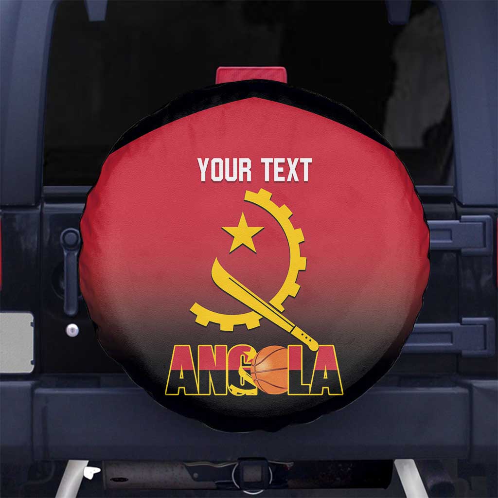 Angola Basketball Custom Spare Tire Cover Go Champions Angolan LT14