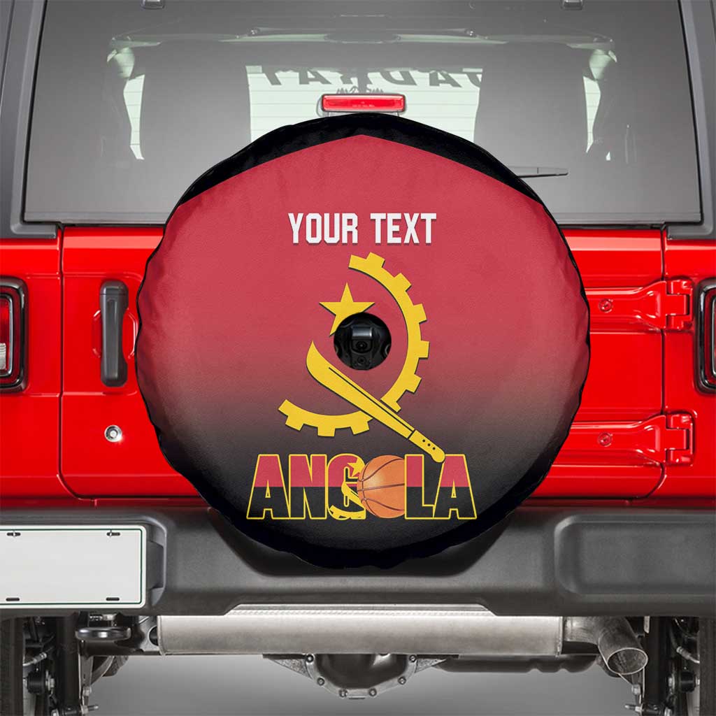 Angola Basketball Custom Spare Tire Cover Go Champions Angolan LT14