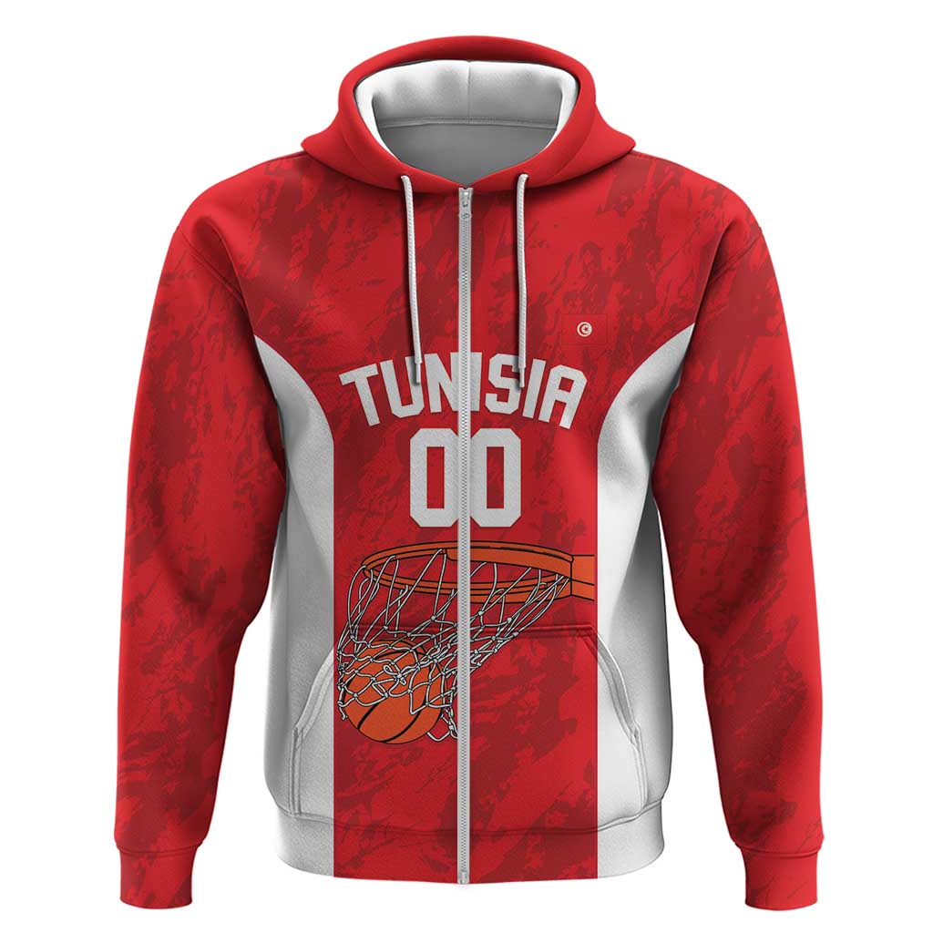 Tunisia Basketball Custom Hoodie Go Champions Eagles of Carthage LT14