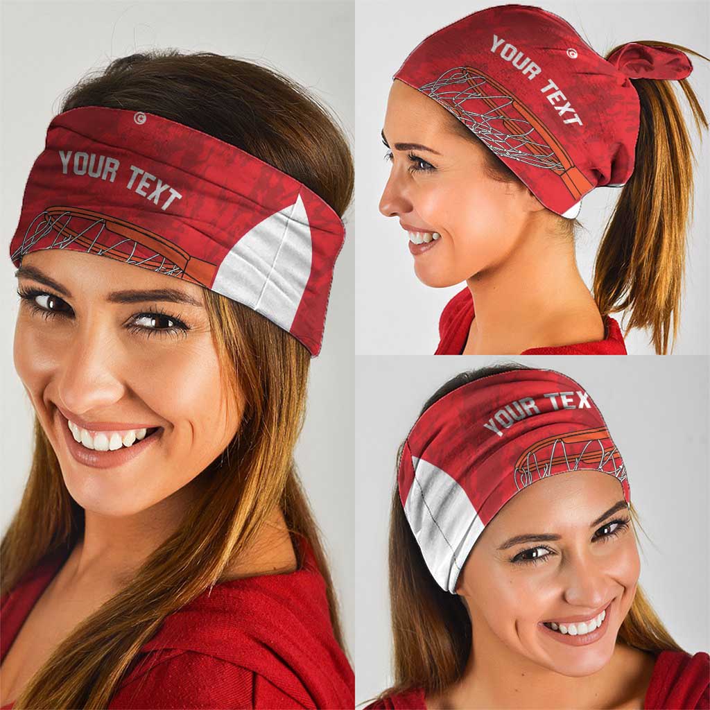Tunisia Basketball Custom Neck Gaiter Go Champions Eagles of Carthage LT14