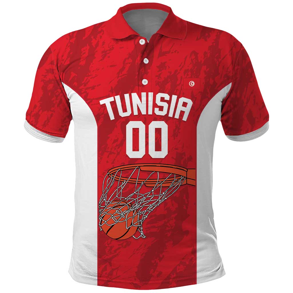 Tunisia Basketball Custom Polo Shirt Go Champions Eagles of Carthage LT14