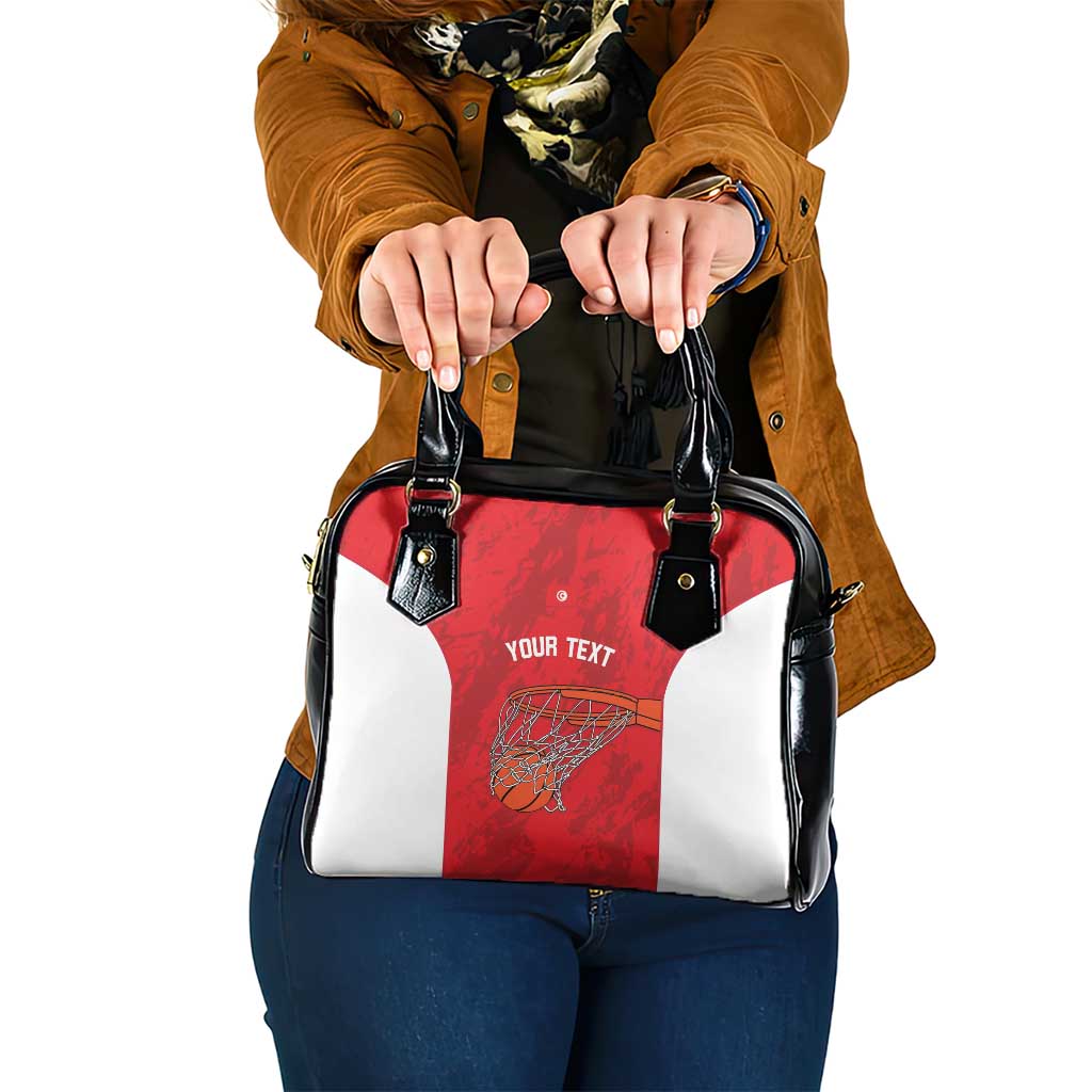 Tunisia Basketball Custom Shoulder Handbag Go Champions Eagles of Carthage LT14