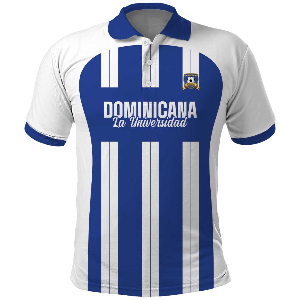 Universidad Dominican Republic Football Custom Polo Shirt 2025 Go Champions LT14