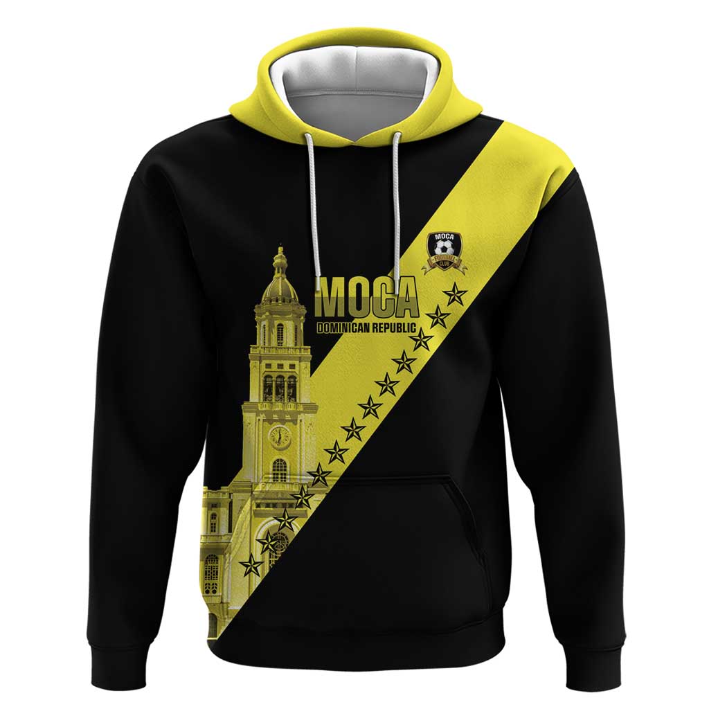 Cradle Of Dominican Republic Football Custom Hoodie Go Moca Diagonal Style LT14