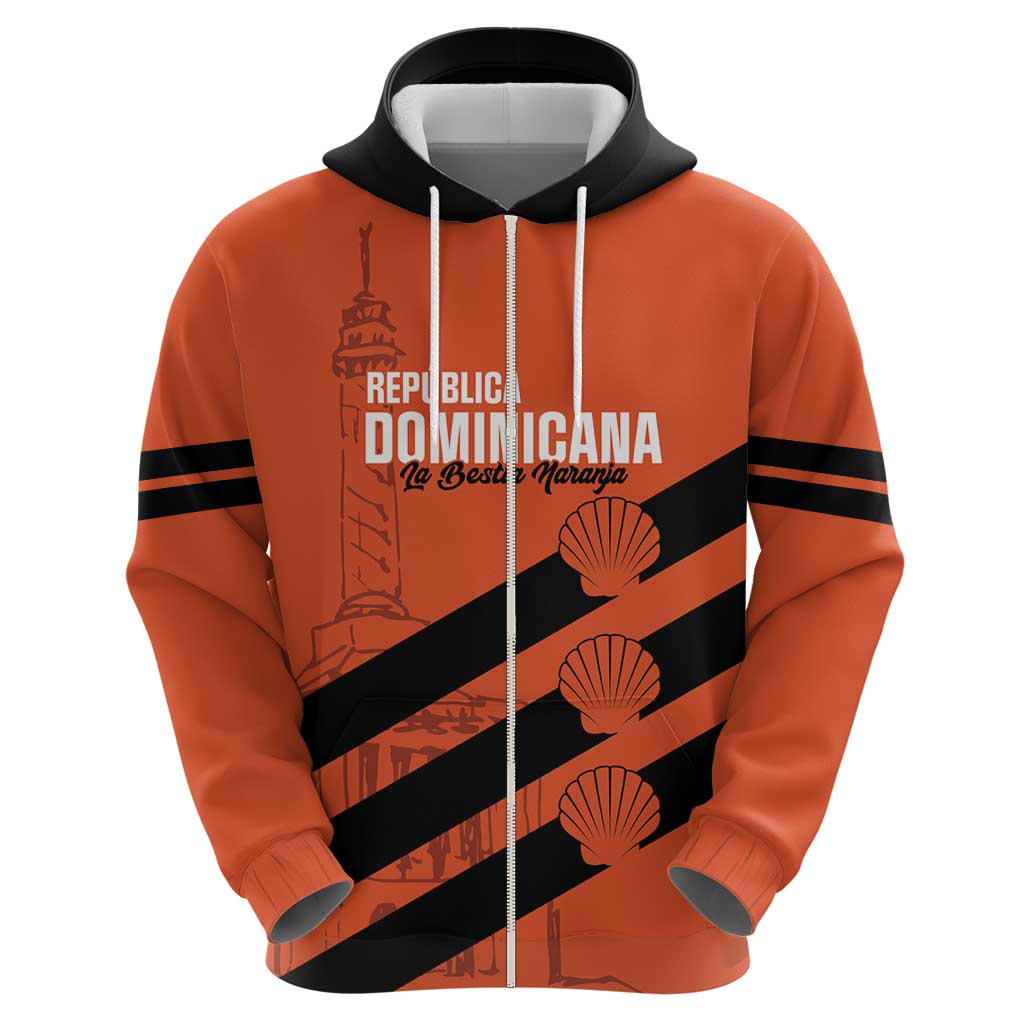 Cibao Dominican Republic Football Custom Hoodie Vamos La Bestia Naranja LT14