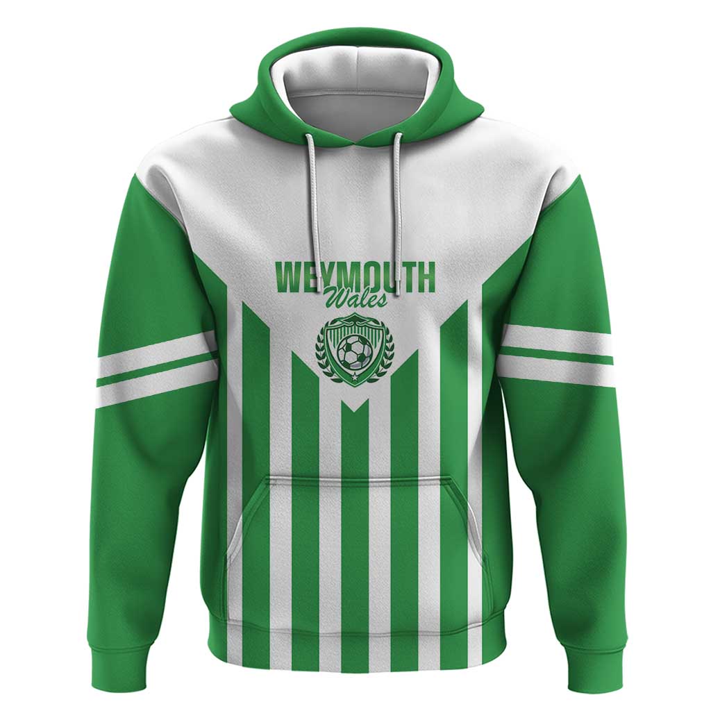 Weymouth Barbados Football Custom Hoodie Come On Wales LT14
