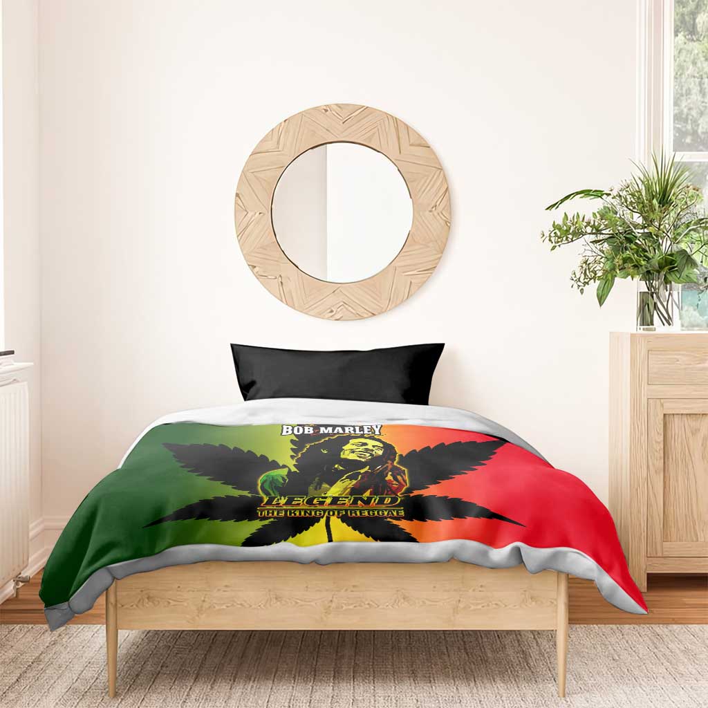 Afro Jamaica Legend Bob Bedding Set The King Of Reggae LT14