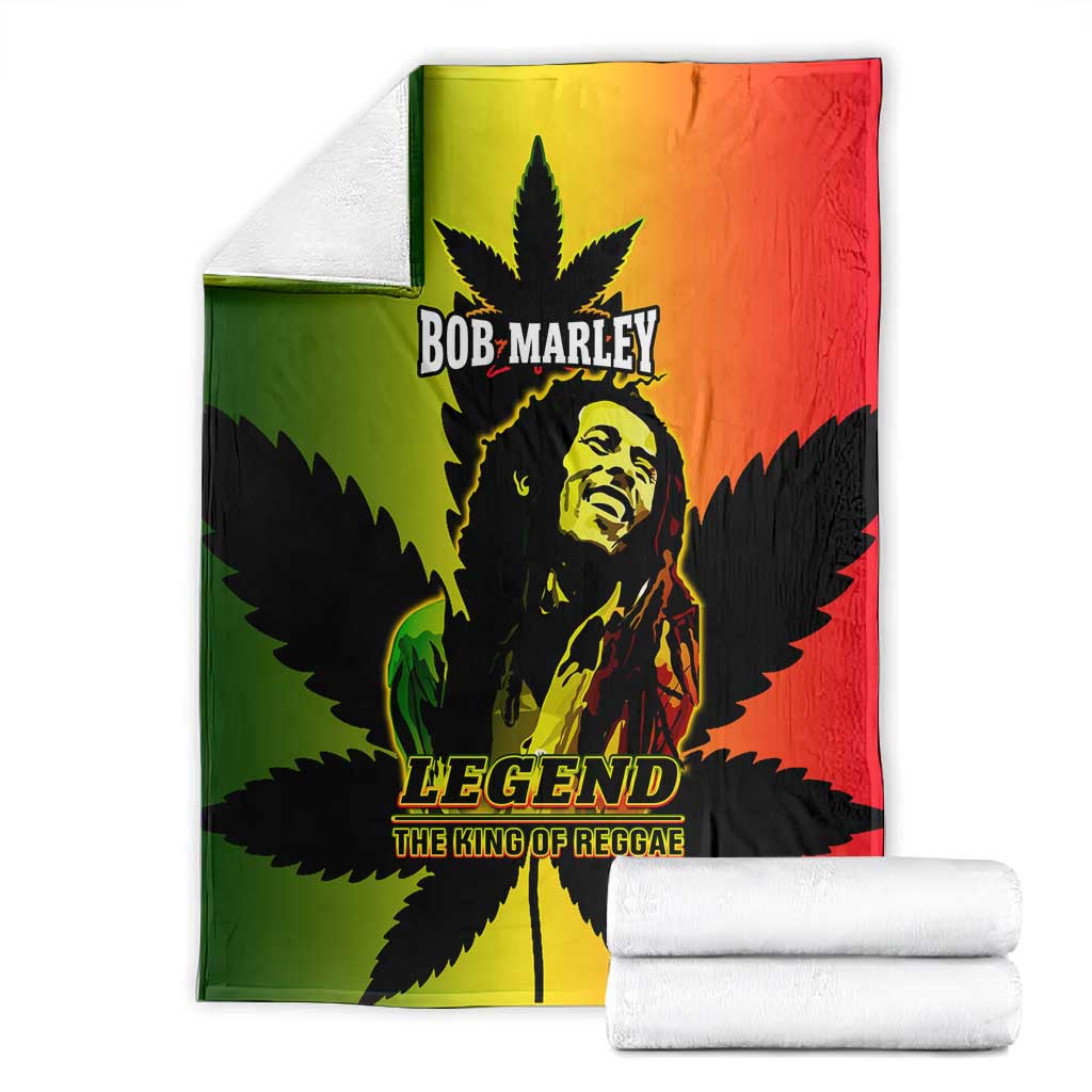 Afro Jamaica Legend Bob Blanket The King Of Reggae LT14
