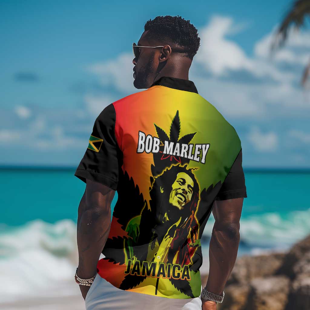 Afro Jamaica Legend Bob Hawaiian Shirt The King Of Reggae LT14