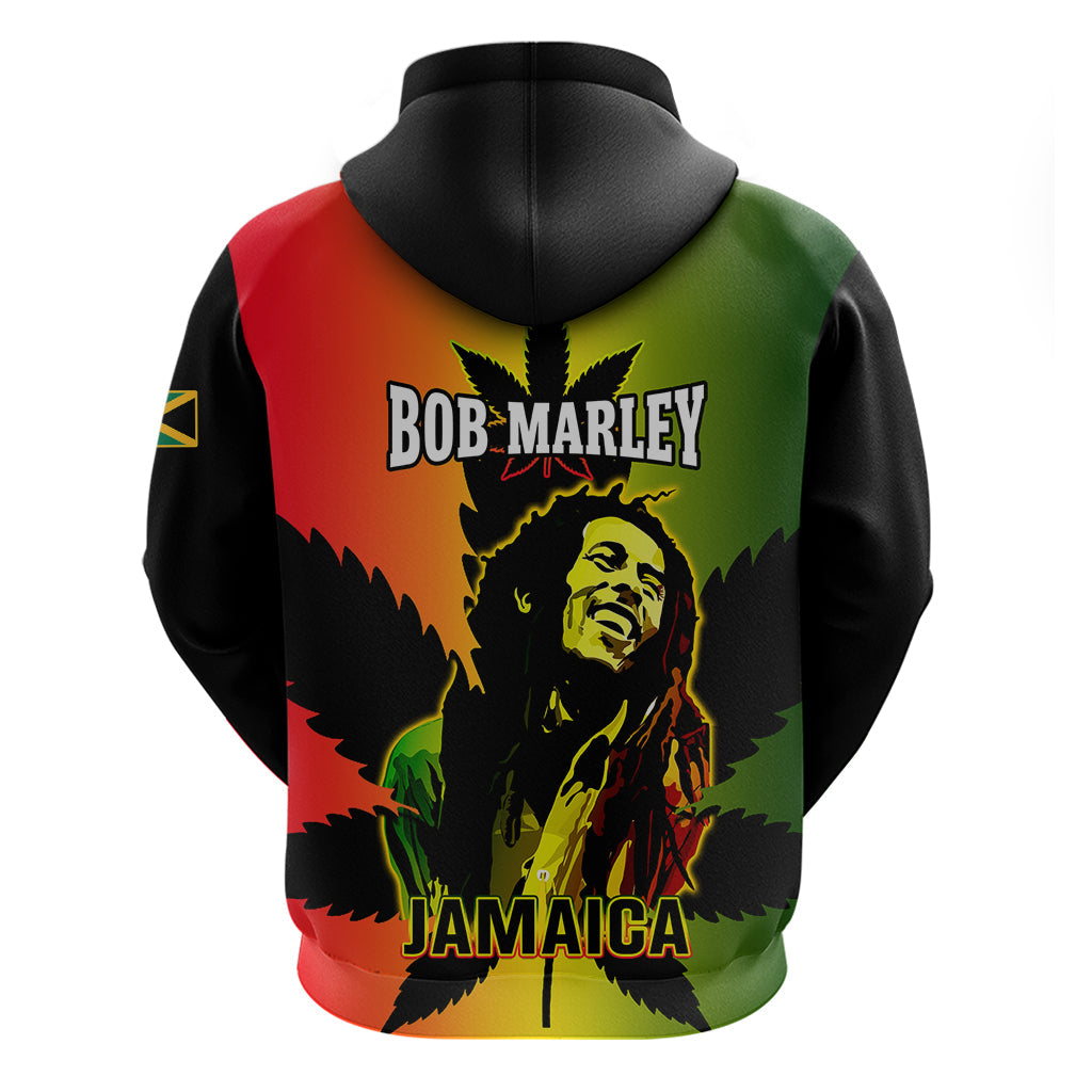 Jamaica Legend Bob Hoodie The King Of Reggae LT14