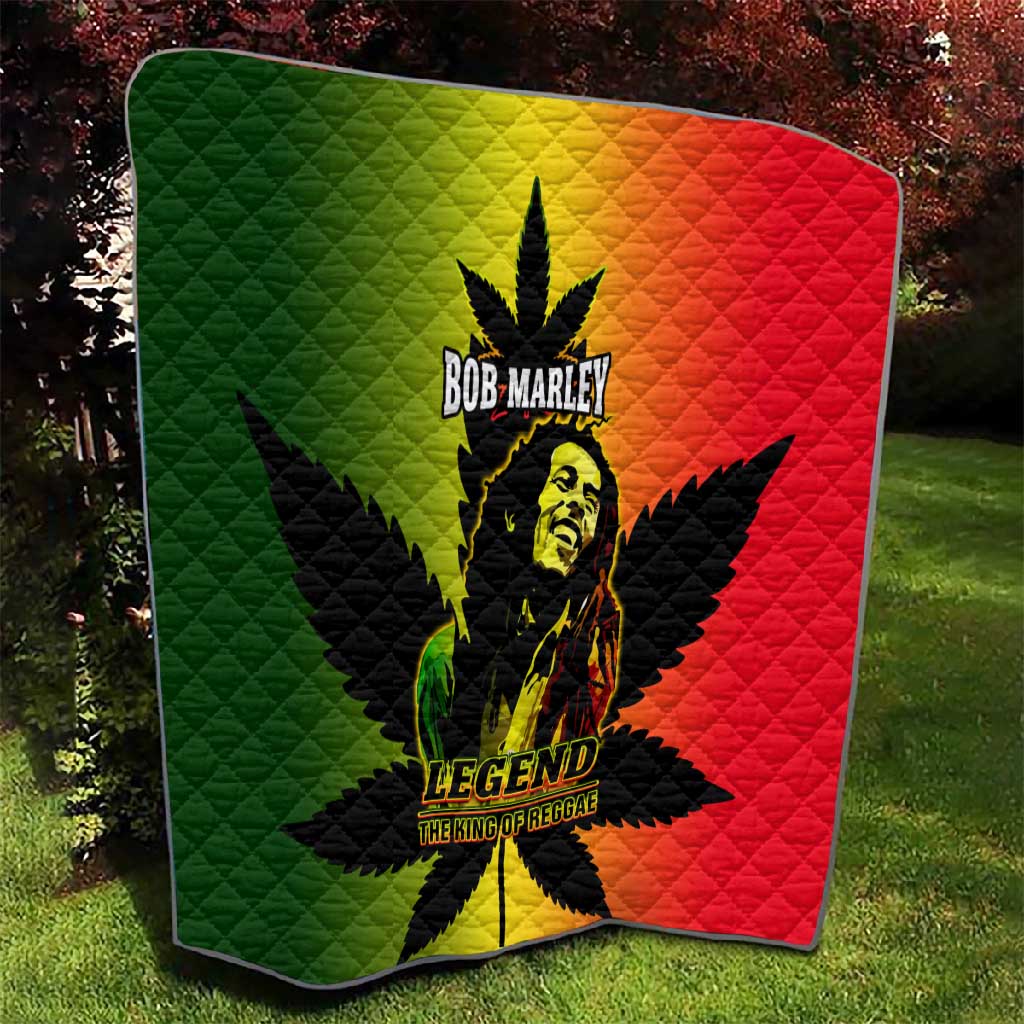 Afro Jamaica Legend Bob Quilt The King Of Reggae LT14