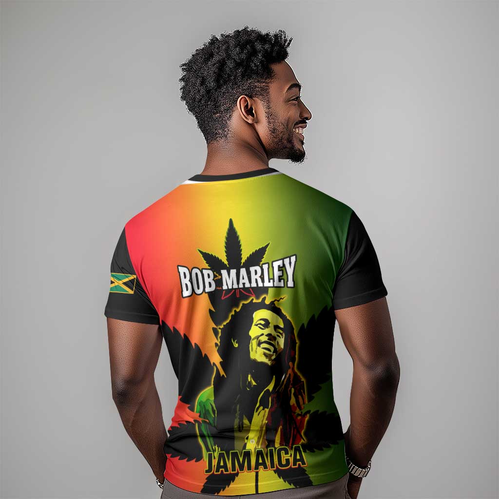 Afro Jamaica Legend Bob T shirt The King Of Reggae LT14