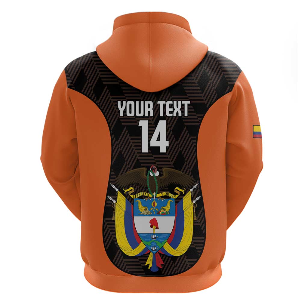 Custom Colombia Football Hoodie 2025 Las Chicas Superpoderosas - Black Version LT14