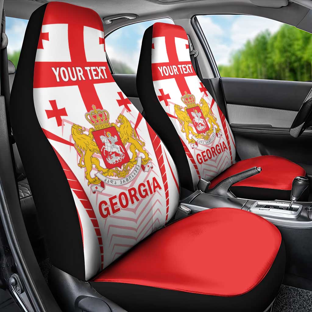 Custom Georgia Football Car Seat Cover Come On Georgian LT14