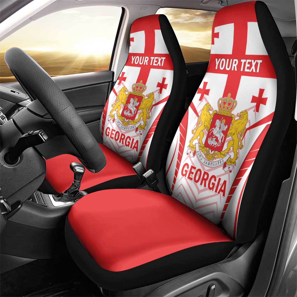 Custom Georgia Football Car Seat Cover Come On Georgian LT14
