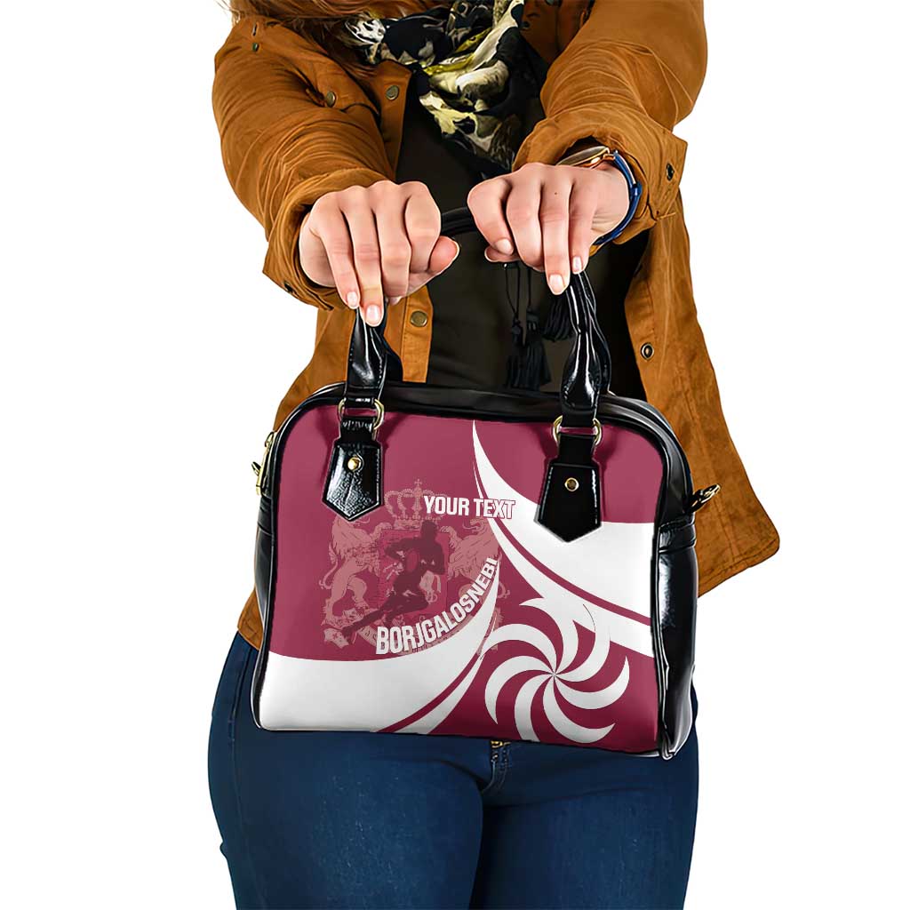 Custom Georgia Rugby Shoulder Handbag Go Borjgalosnebi LT14