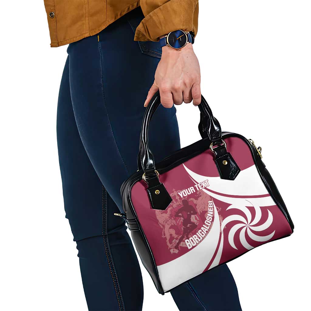 Custom Georgia Rugby Shoulder Handbag Go Borjgalosnebi LT14