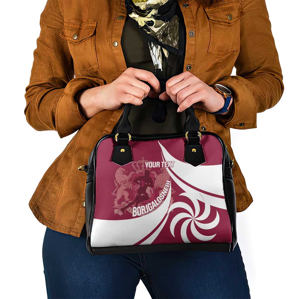 Custom Georgia Rugby Shoulder Handbag Go Borjgalosnebi LT14