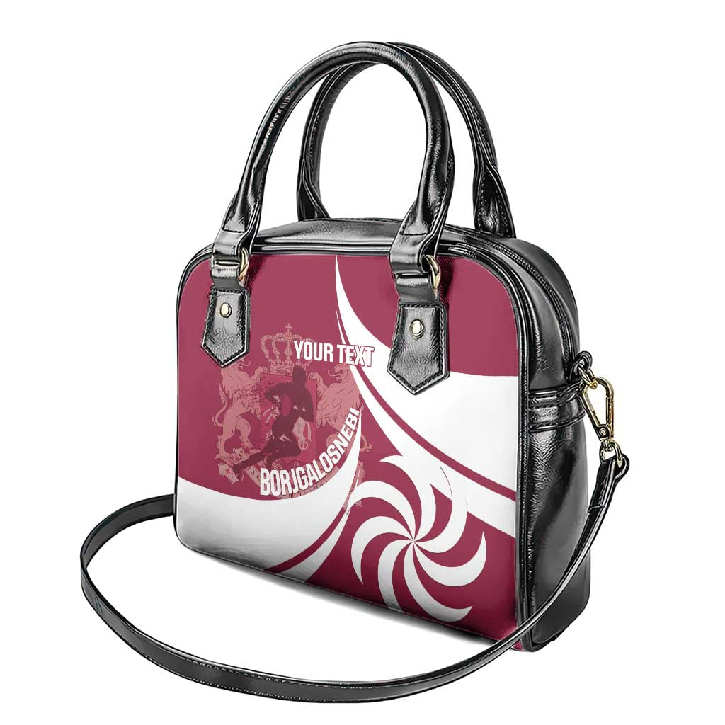 Custom Georgia Rugby Shoulder Handbag Go Borjgalosnebi LT14