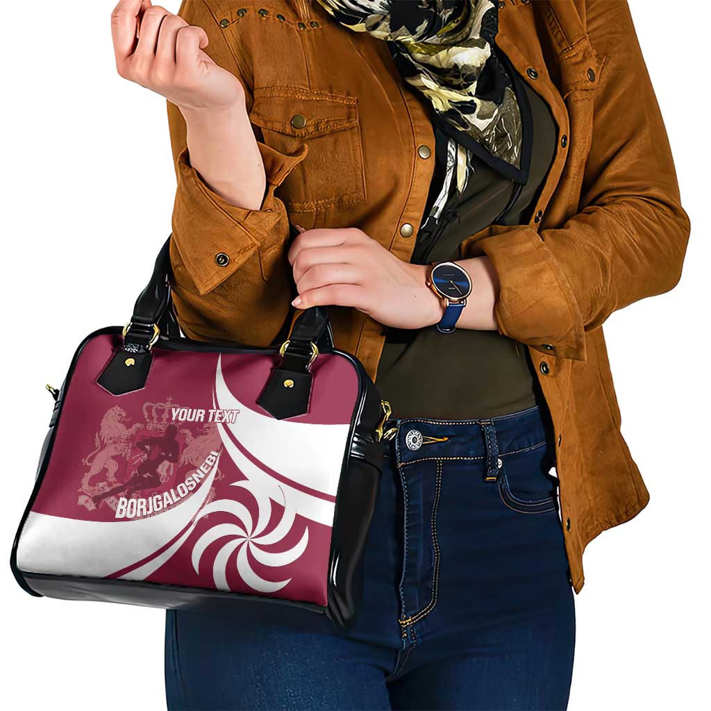 Custom Georgia Rugby Shoulder Handbag Go Borjgalosnebi LT14