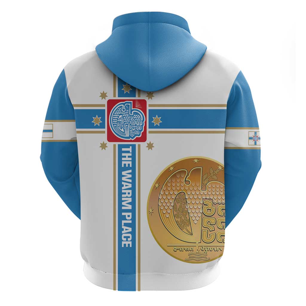 Georgia Tbilisi Capital Hoodie The Warm Place Flag Style LT14