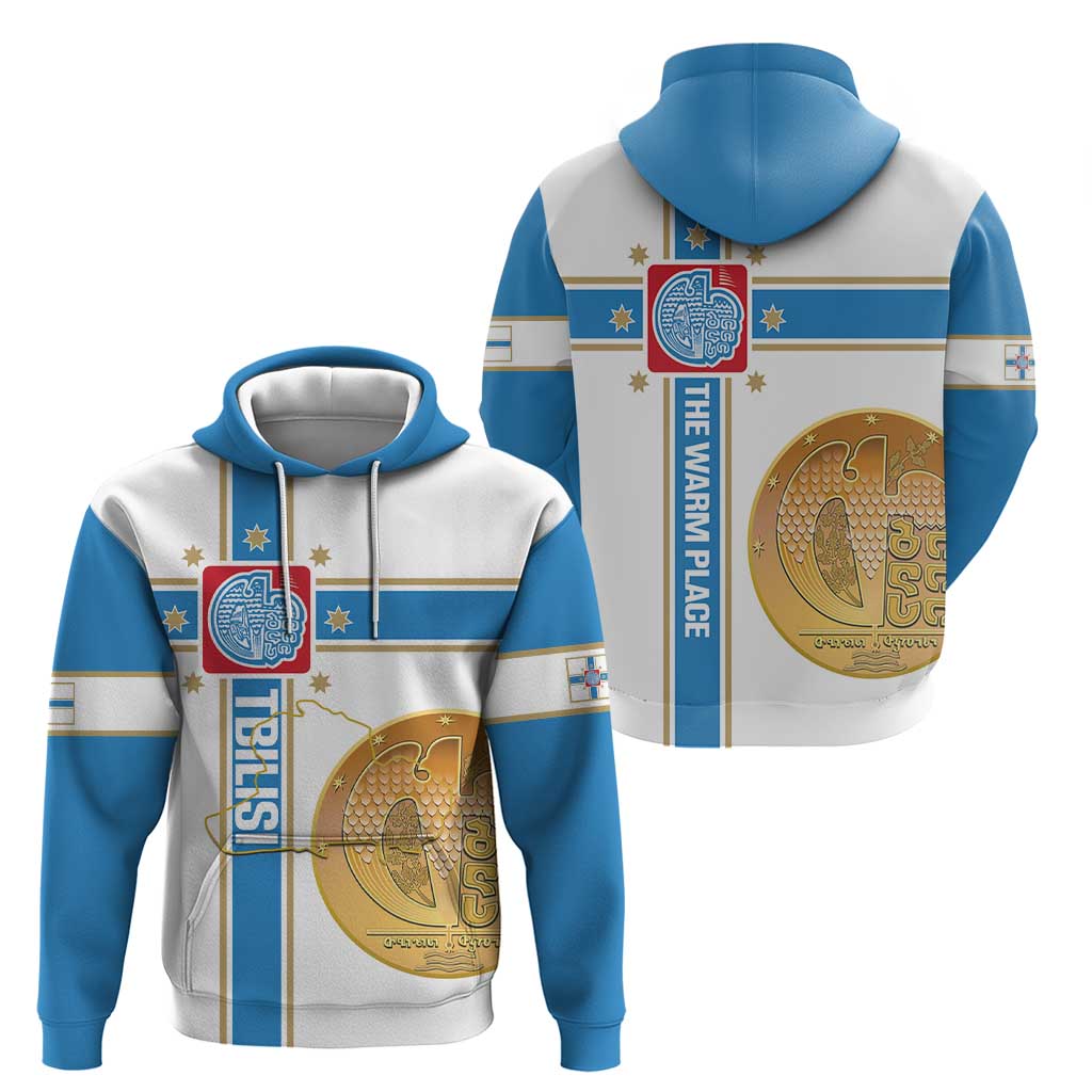 Georgia Tbilisi Capital Hoodie The Warm Place Flag Style LT14