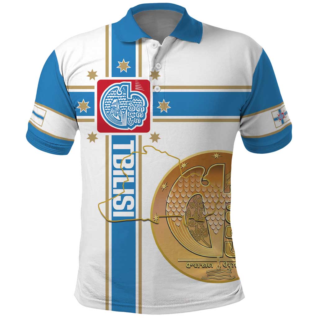 Georgia Tbilisi Capital Polo Shirt The Warm Place Flag Style LT14