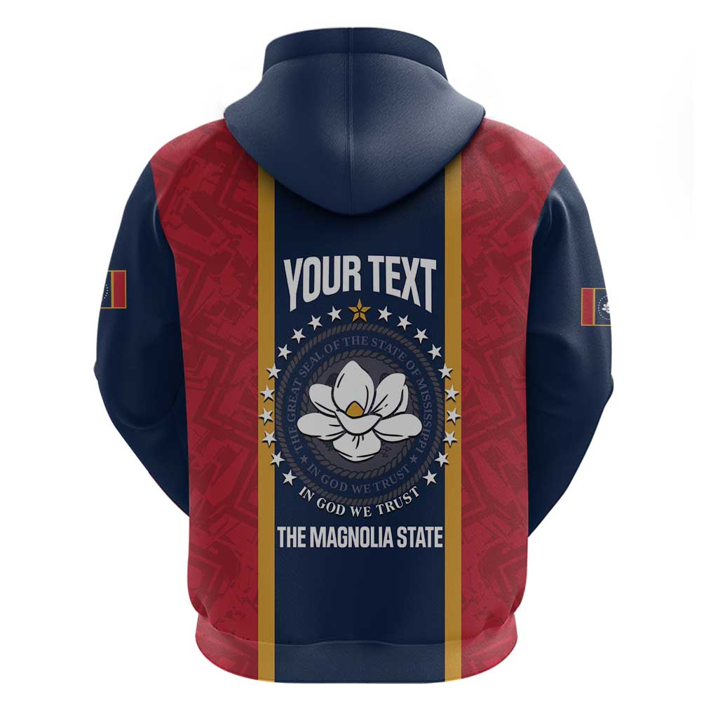 United States Mississippi Hoodie Magnolia State Flag Style LT14