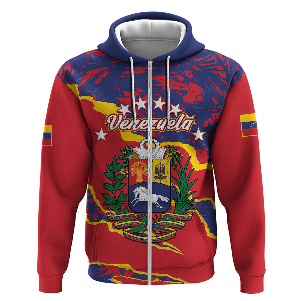 Venezuela Independence Day Hoodie Feliz Dia de la Independencia Grunge Style LT14