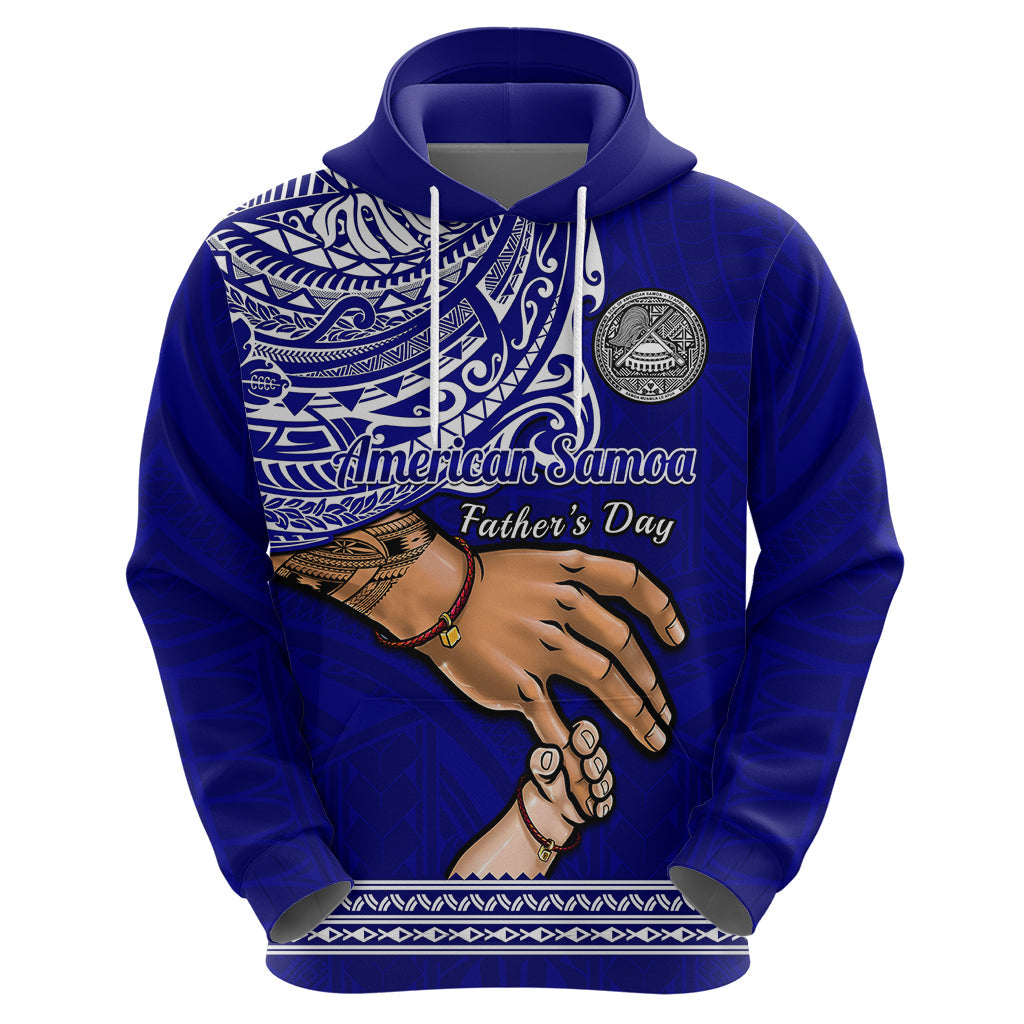 Polynesian Pride Father Day American Samoa Hoodie I Love You Dad LT14