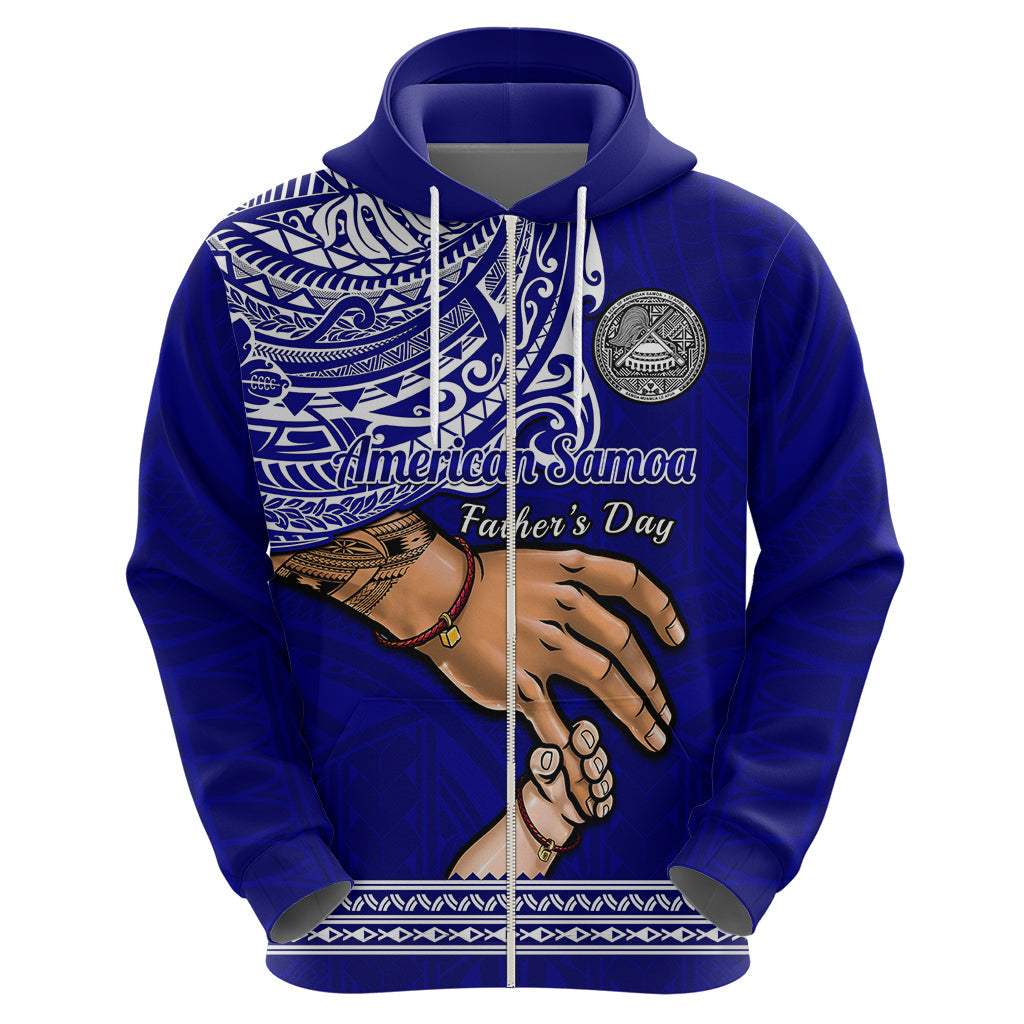 Polynesian Pride Father Day American Samoa Hoodie I Love You Dad LT14