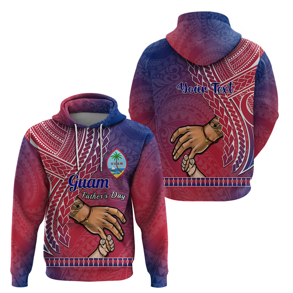 Personalised Father Day Guam Hoodie I Love You Dad Guaman Latte Stone LT14