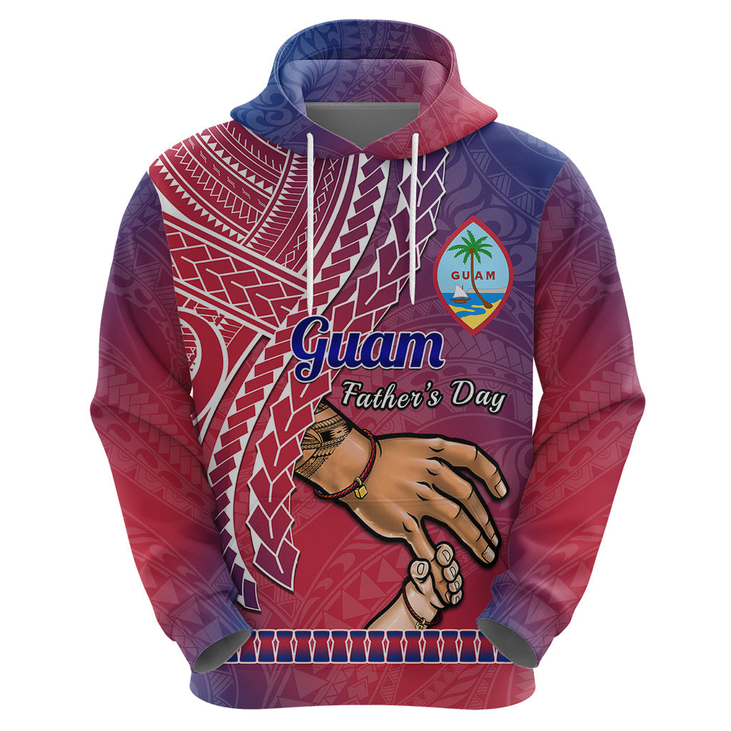 Personalised Father Day Guam Hoodie I Love You Dad Guaman Latte Stone LT14