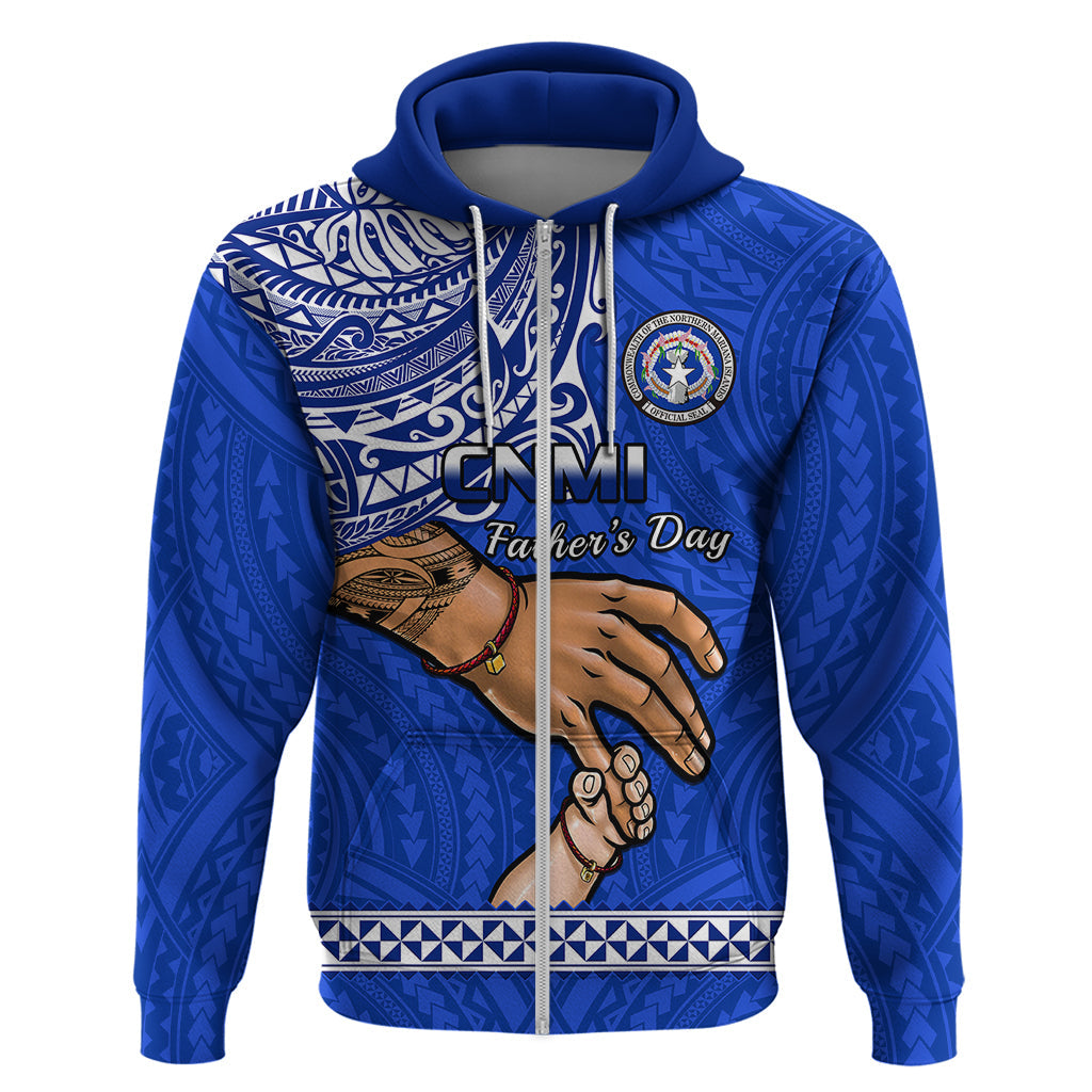 Polynesian Pride Father Day Northern Mariana Islands Hoodie CNMI I Love You Dad LT14