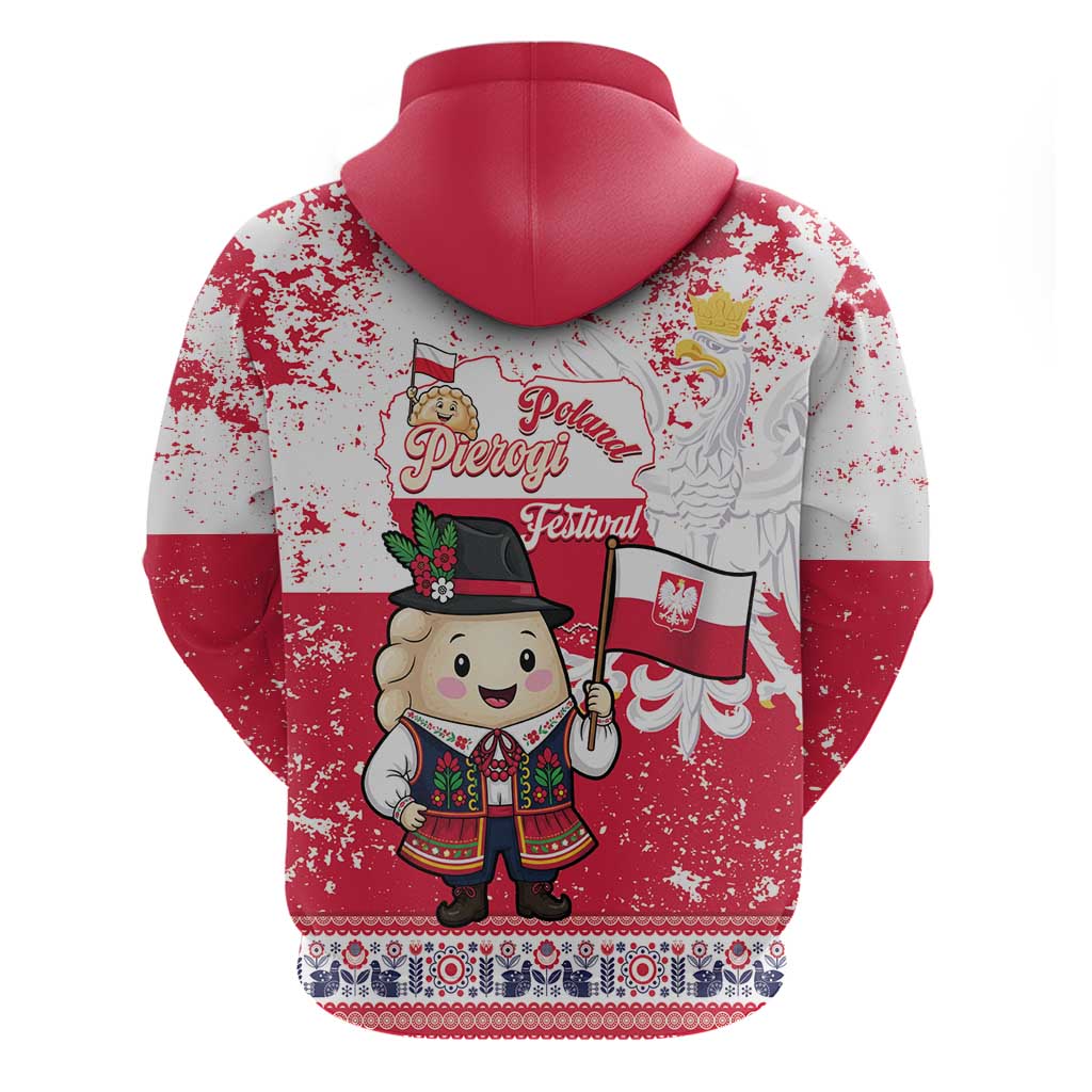 Poland Pierogi Festival Hoodie Funny Dumpling Costume With Flag LT14
