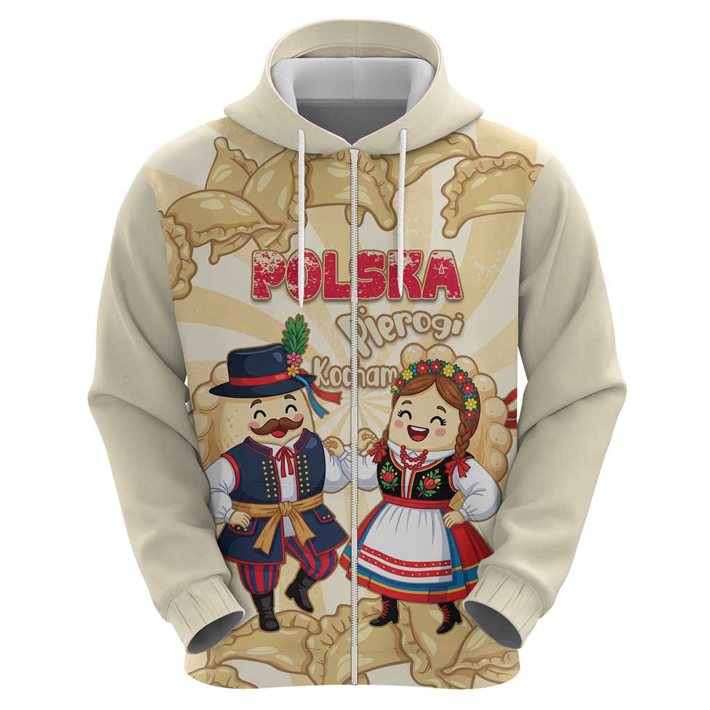 Personalised Pierogi Festival Poland Hoodie Polska Dumpling Kocham LT14