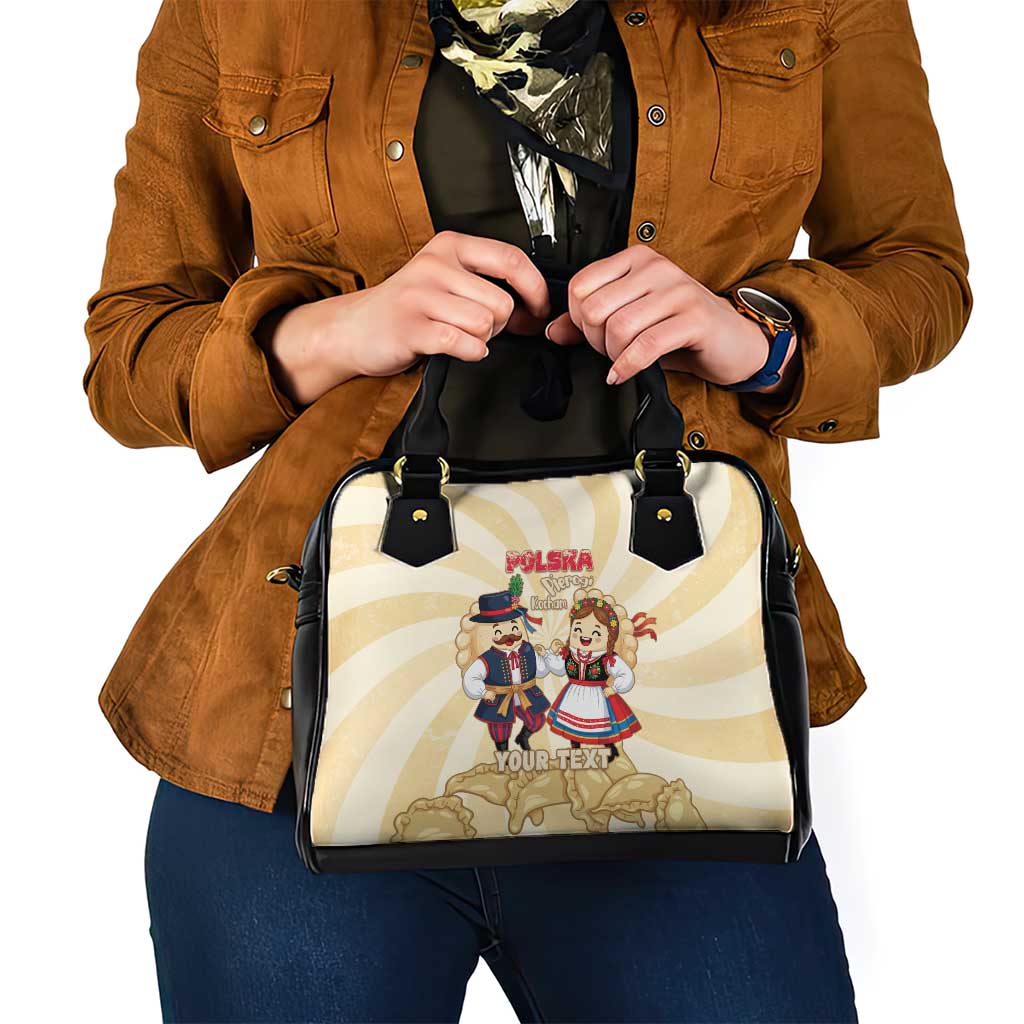 Personalised Pierogi Festival Poland Shoulder Handbag Polska Dumpling Kocham LT14