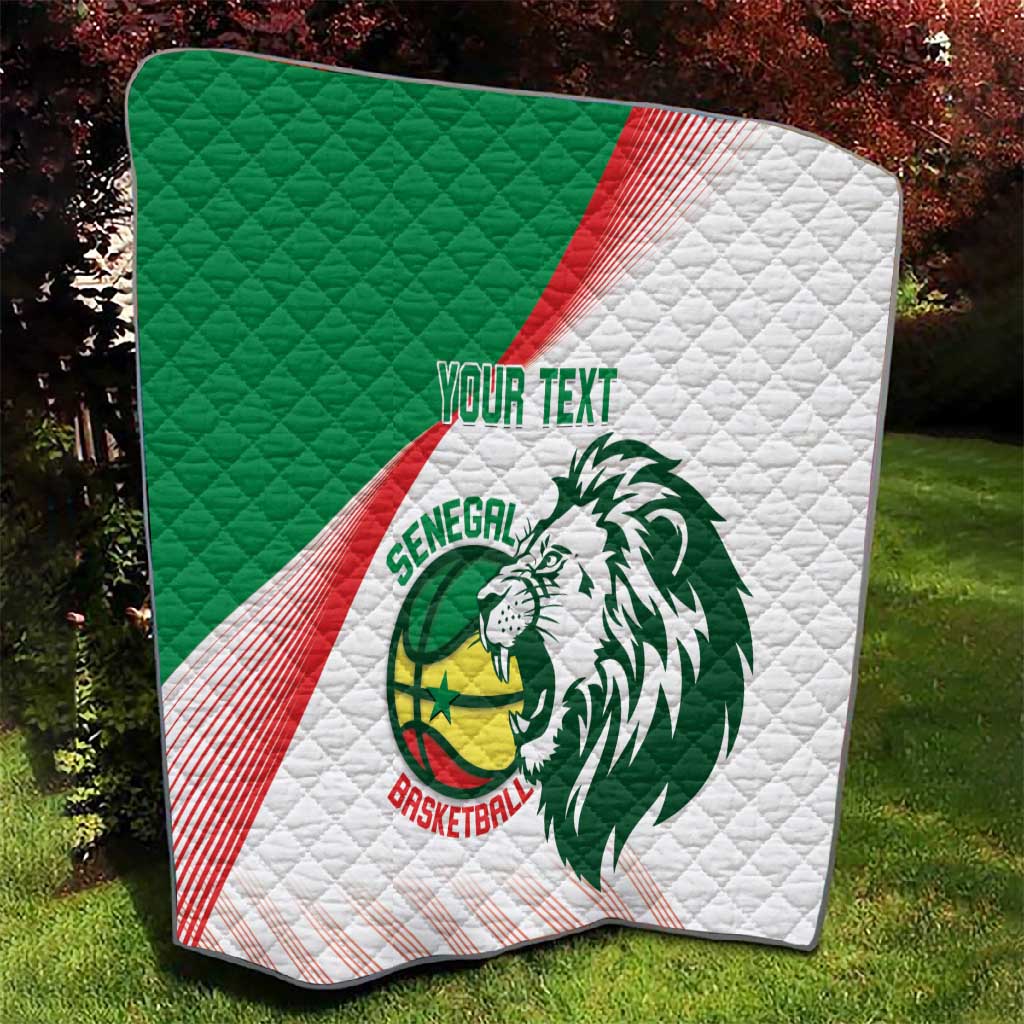 Afro Basketball Custom Senegal Quilt Come On Lions LT14