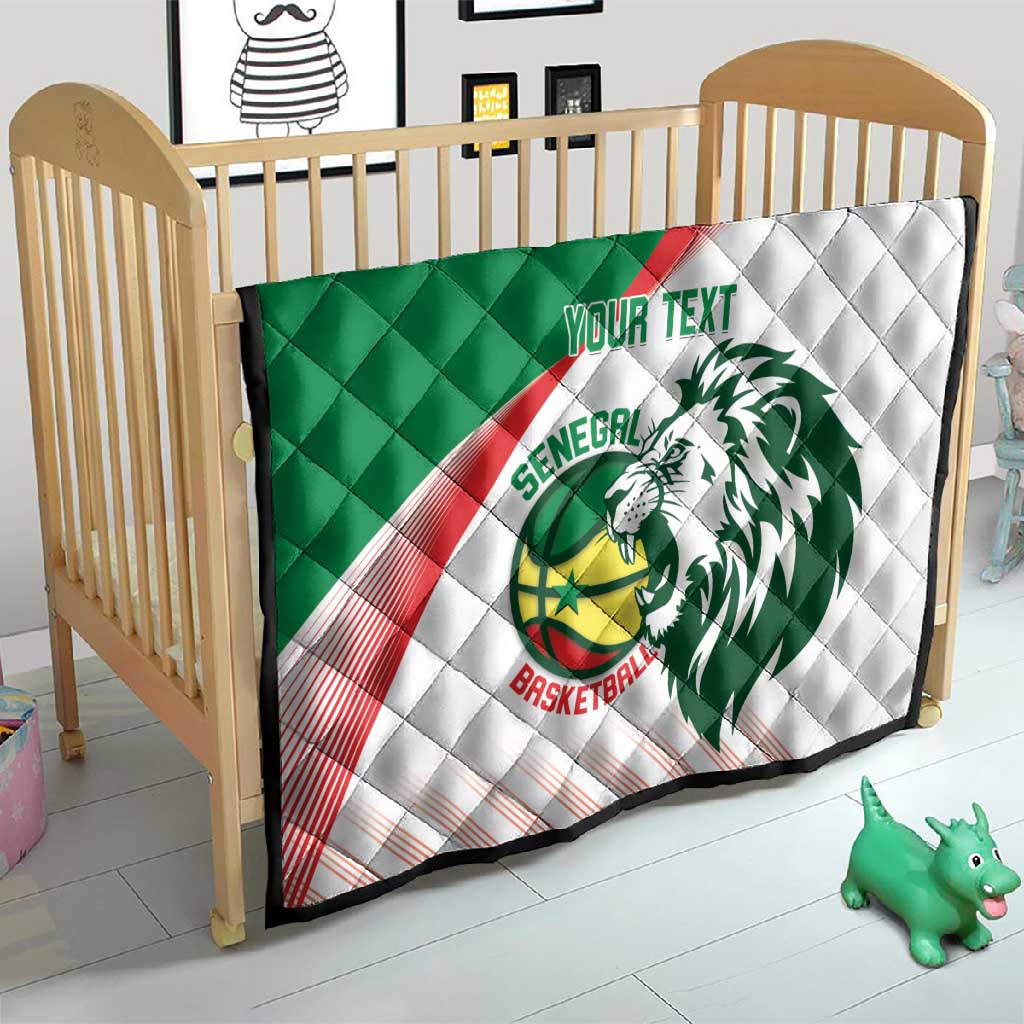 Afro Basketball Custom Senegal Quilt Come On Lions LT14