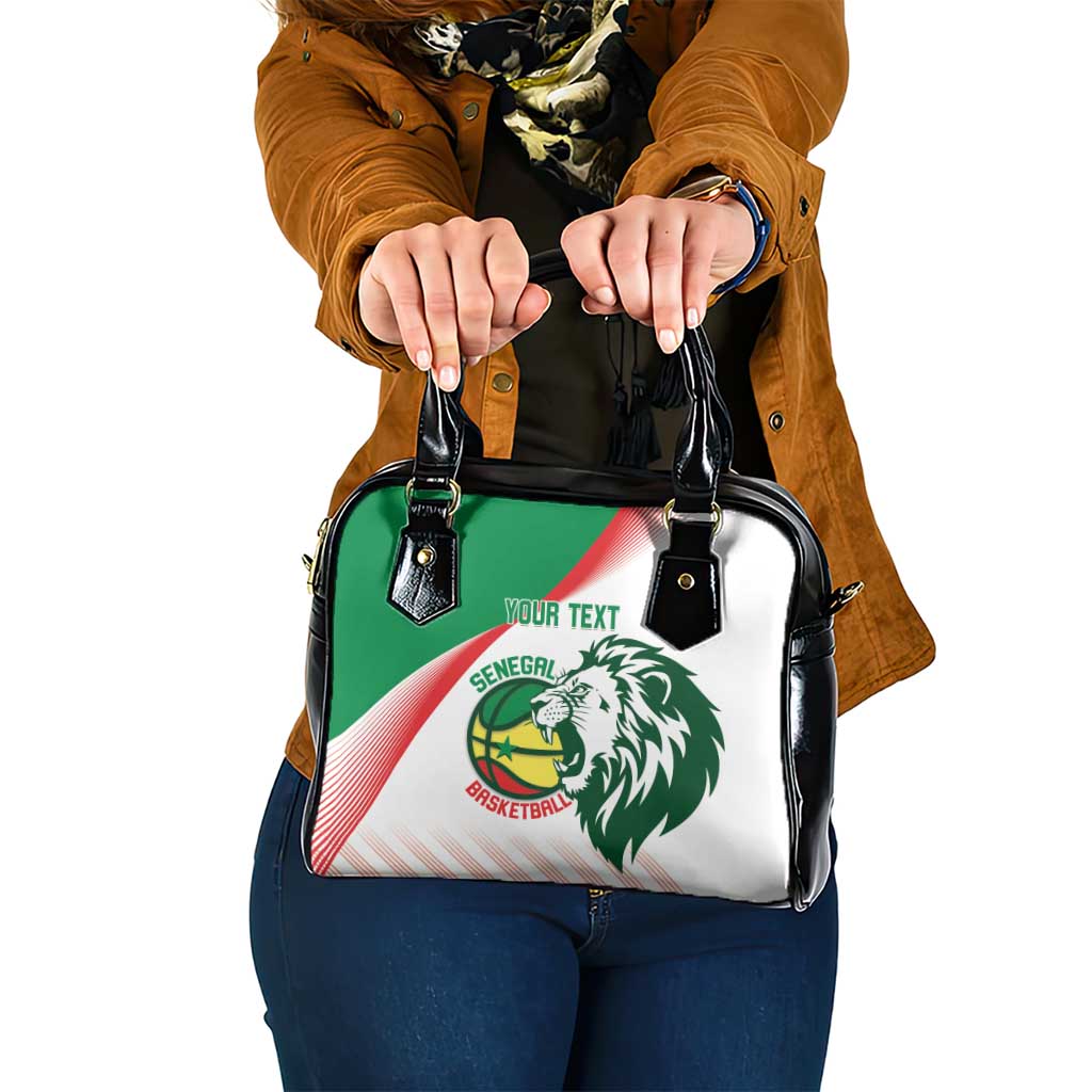 Senegal Basketball Custom Shoulder Handbag Come On Lions LT14