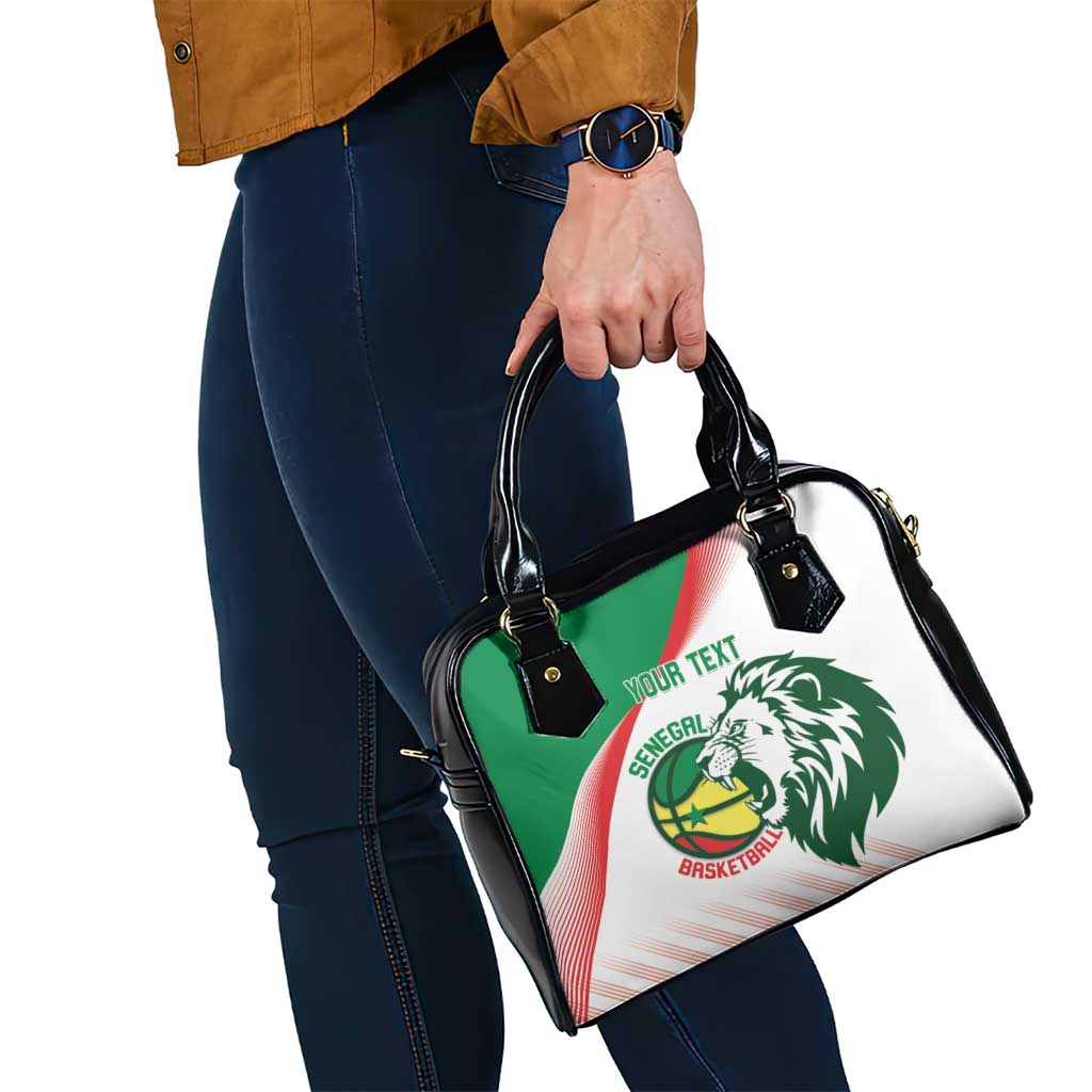 Senegal Basketball Custom Shoulder Handbag Come On Lions LT14