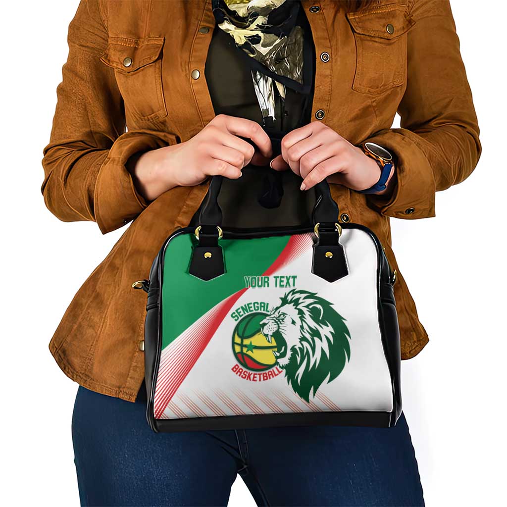 Senegal Basketball Custom Shoulder Handbag Come On Lions LT14