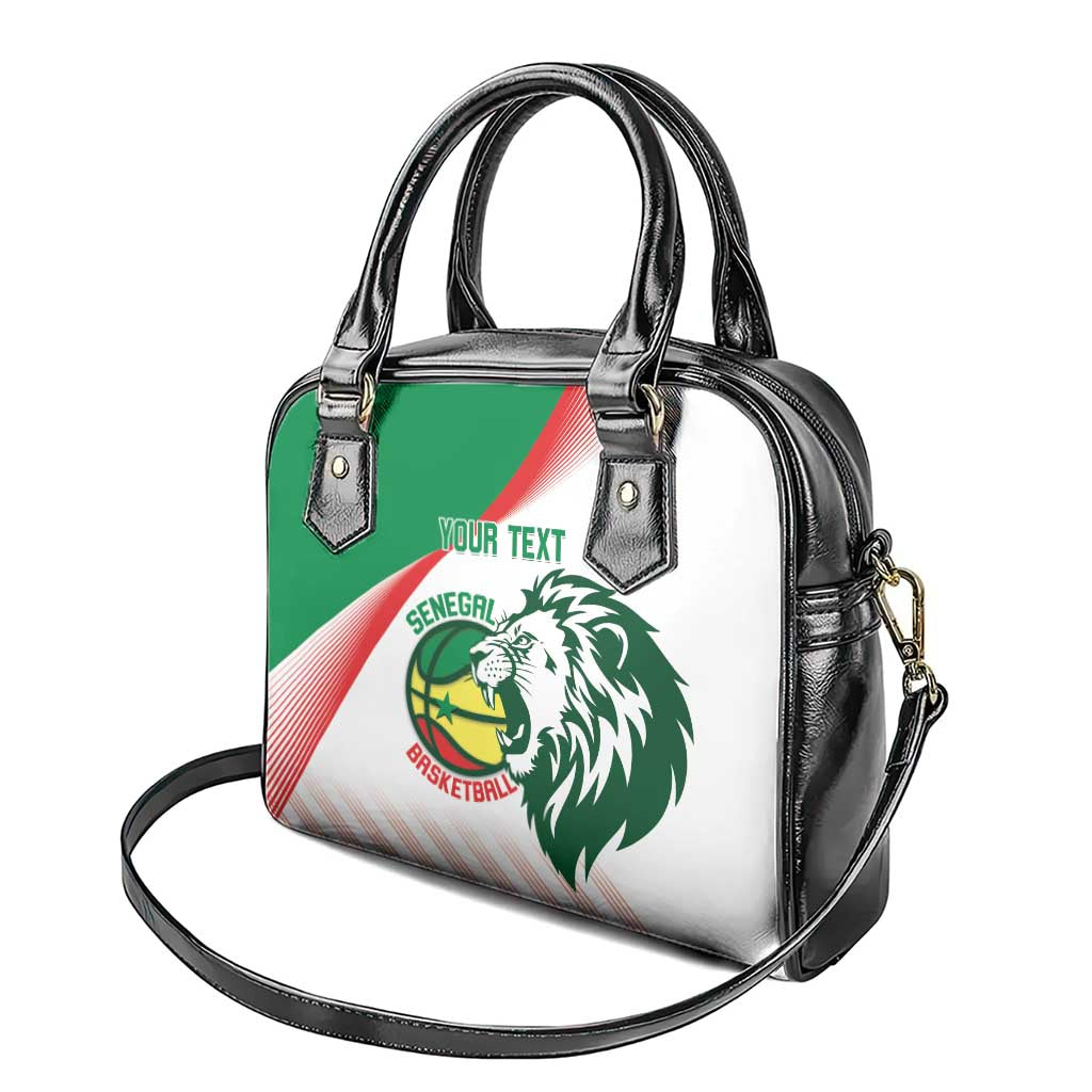 Senegal Basketball Custom Shoulder Handbag Come On Lions LT14