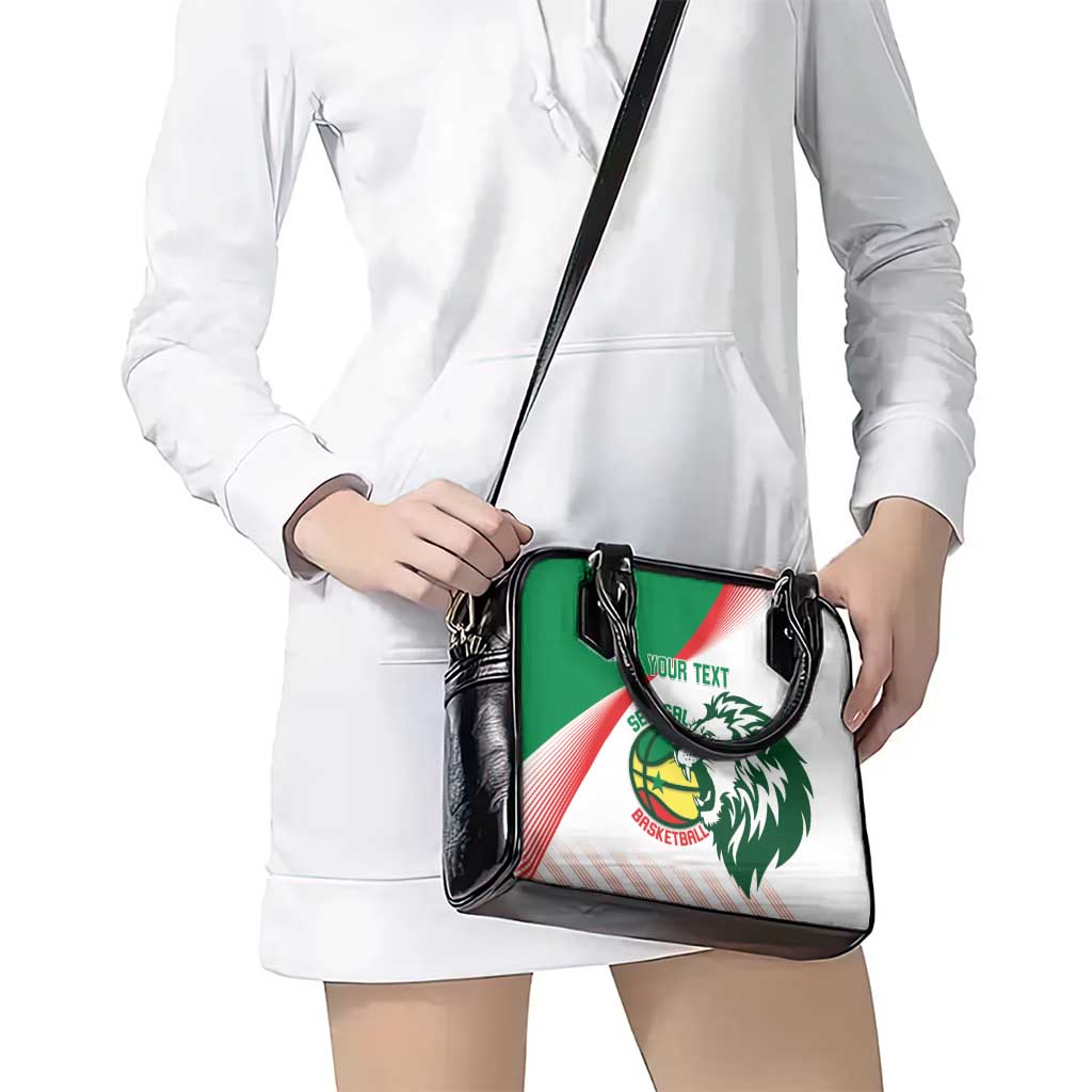 Senegal Basketball Custom Shoulder Handbag Come On Lions LT14