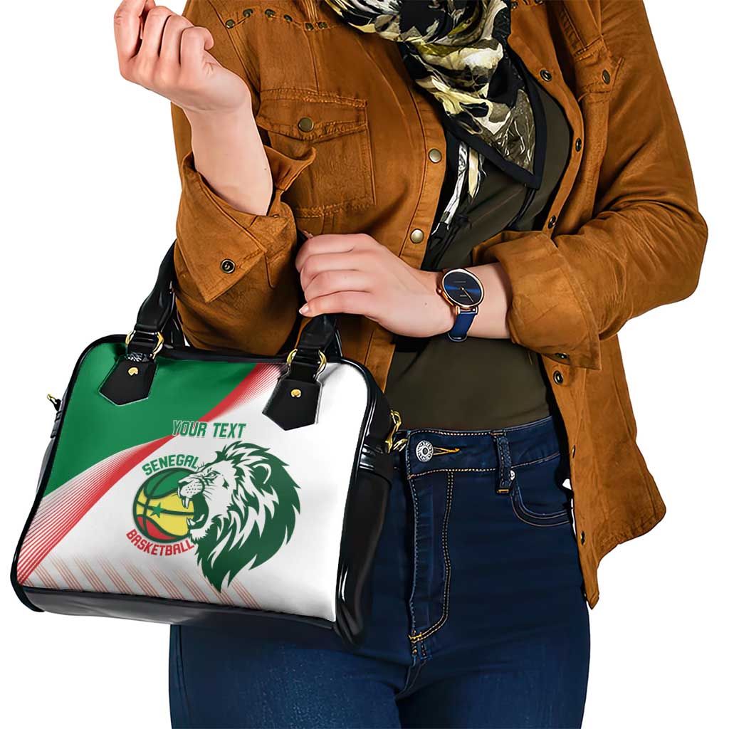 Senegal Basketball Custom Shoulder Handbag Come On Lions LT14