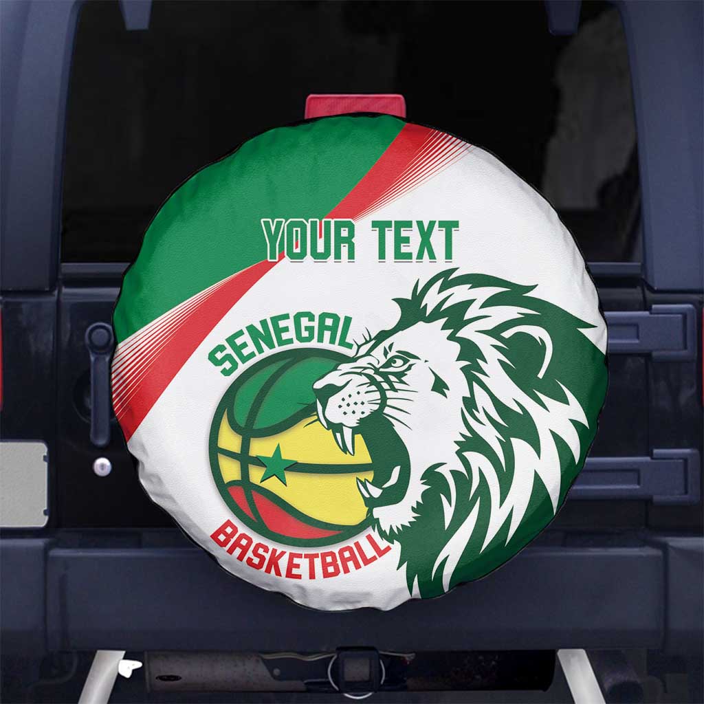 Senegal Basketball Custom Spare Tire Cover Come On Lions LT14