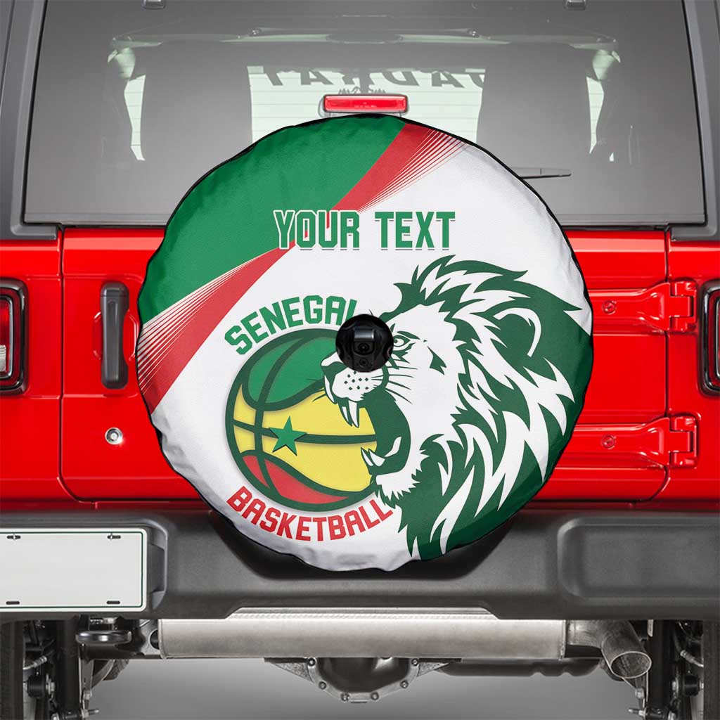 Senegal Basketball Custom Spare Tire Cover Come On Lions LT14