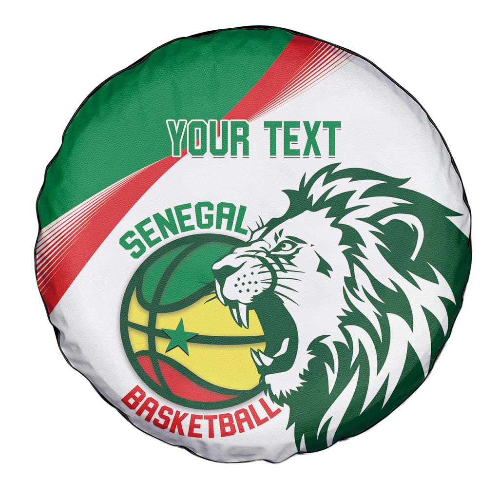 Senegal Basketball Custom Spare Tire Cover Come On Lions LT14